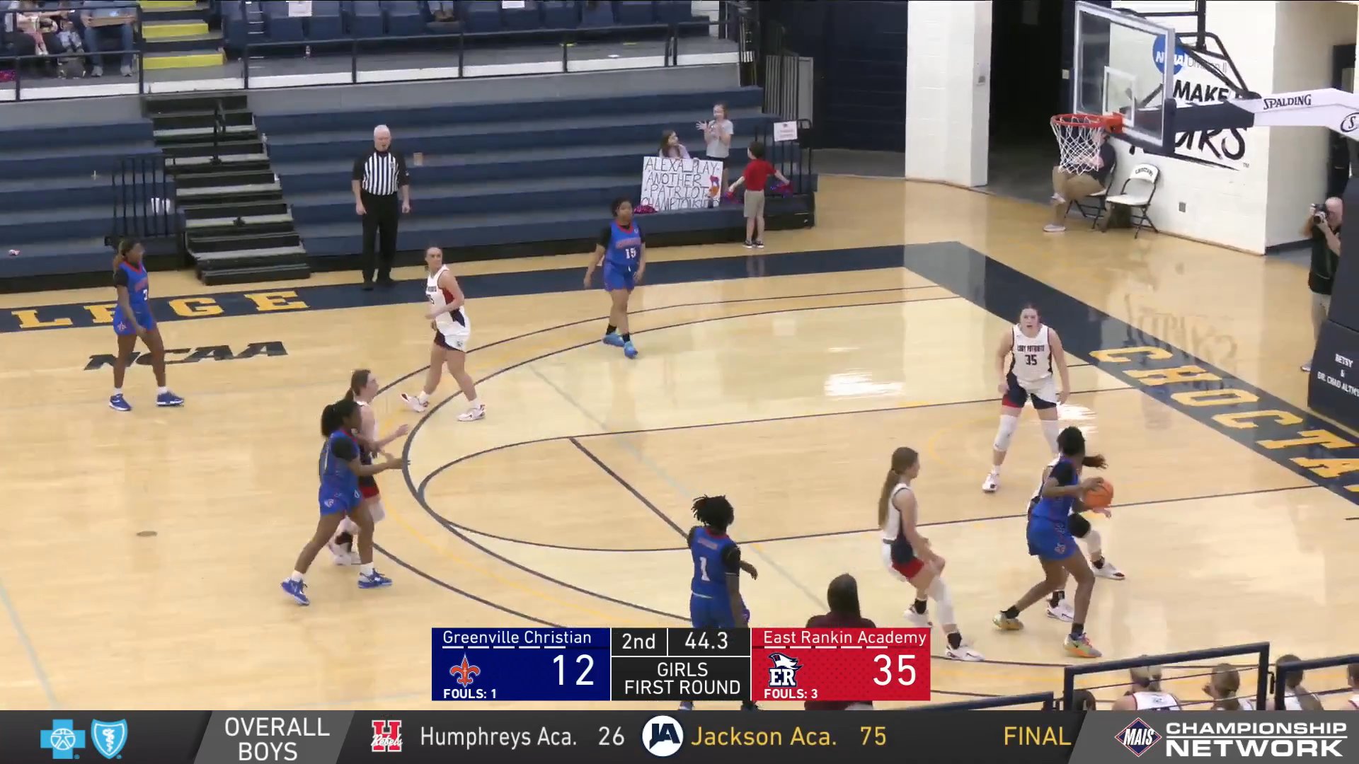2026 MAIS Game 14 - Greenville Christian vs East Rankin Academy