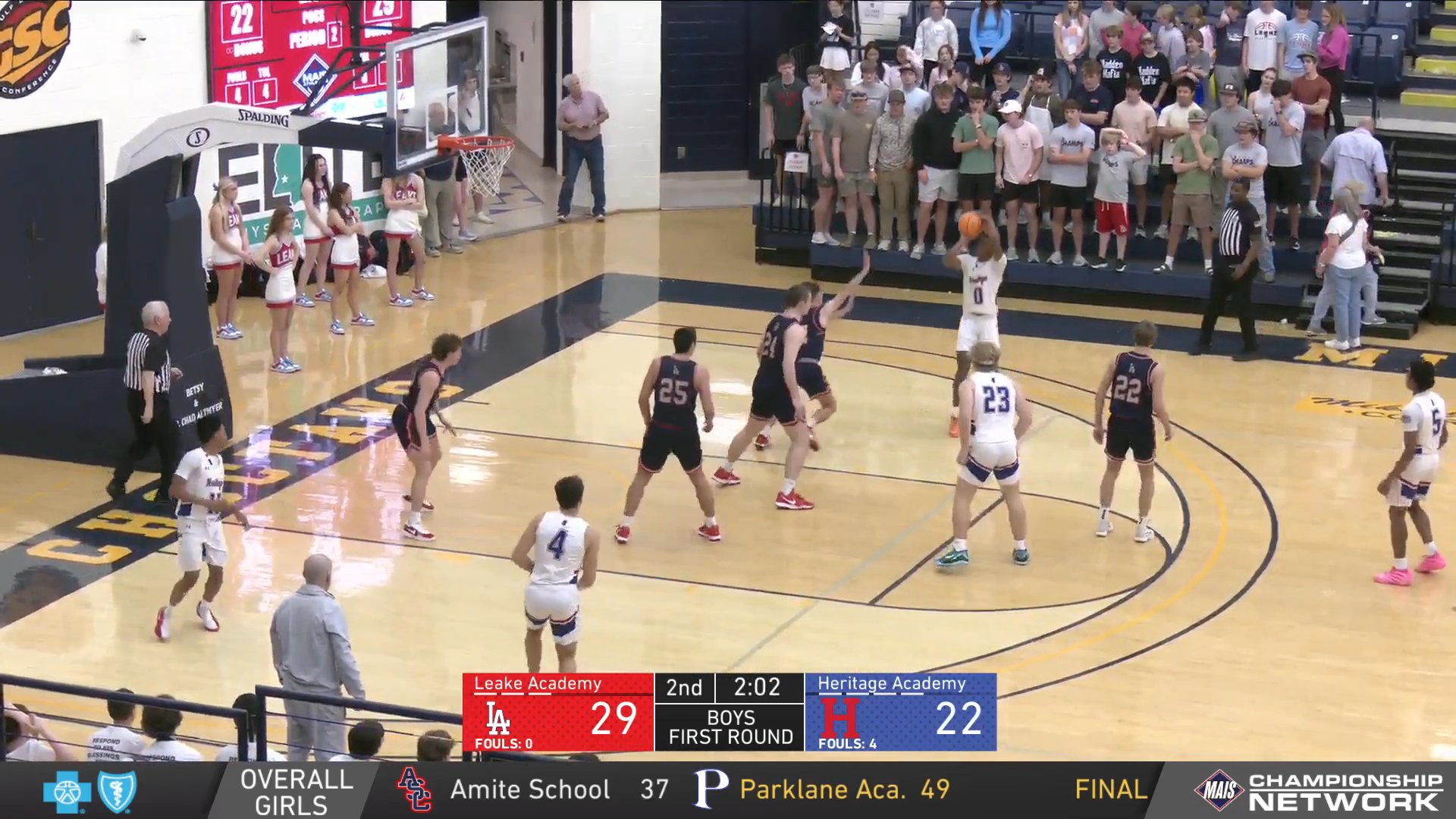 2026 MAIS Game 15 - Leake Academy vs Heritage Academy