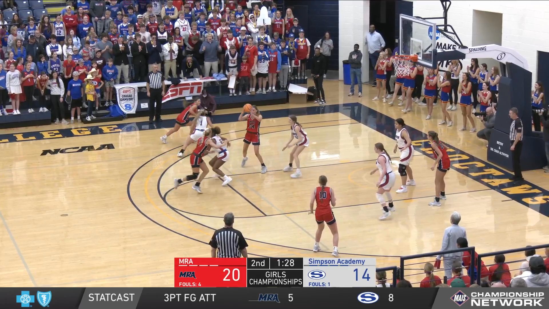 2026 MAIS Girls Championship - MRA vs. Simpson Academy