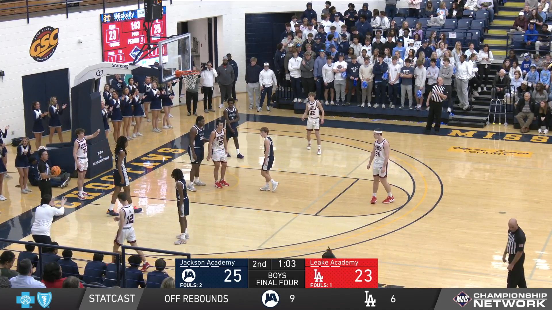 2026 MAIS Boys Semis - Jackson Academy vs. Leake Academy