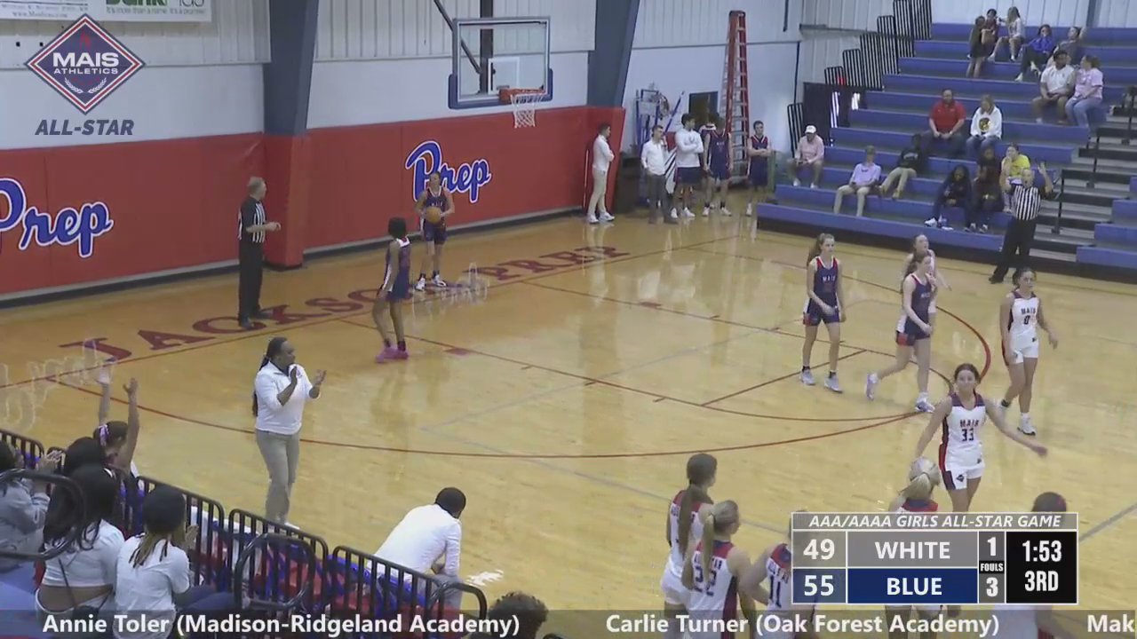 2026 3A/4A Girls Basketball All-Star Game - 02-27-26
