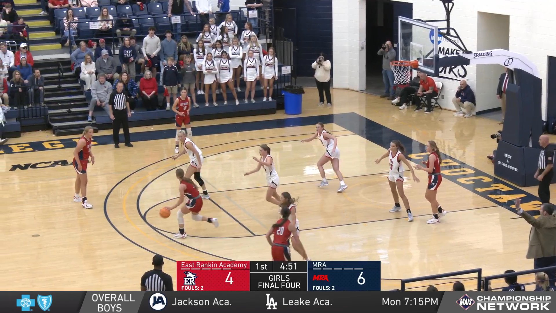 2026 MAIS Girls Semis - East Rankin vs. MRA